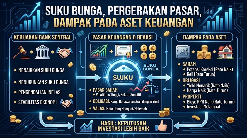Suku Bunga Pergerakan Pasar Dampak pada Aset Keuangan